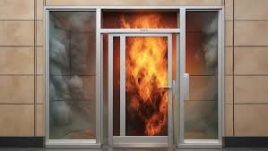 Fire Resistant Glass Door
