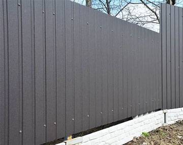 Corrugated Metal Compound Fencing