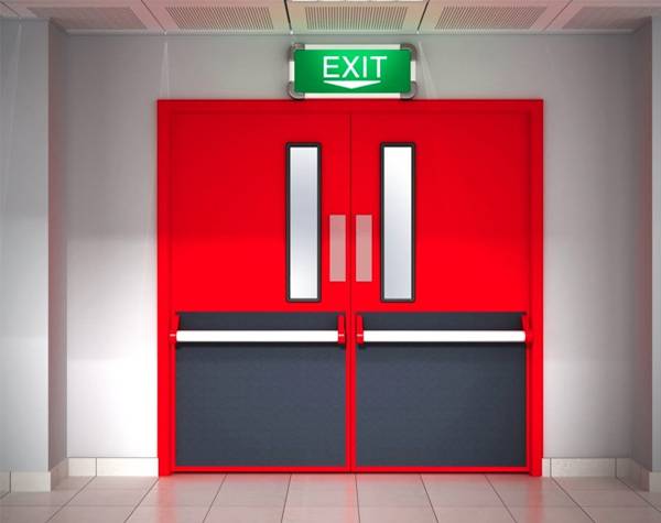 Double Leaf Fire Resistant Doors