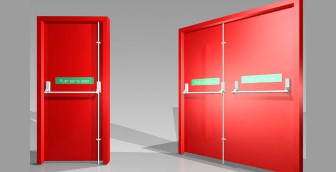 Elevate Security with Emergency Exit Doors from MP Swastik